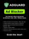 AdGuard Ad Blocker Premium (9 Devices, 1 Year) Key GLOBAL