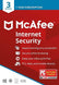 McAfee Internet Security 2020 3 Devices 1 Year Key GLOBAL