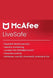 McAfee LiveSafe 2023 - 3 Device 1 Year Key GLOBAL